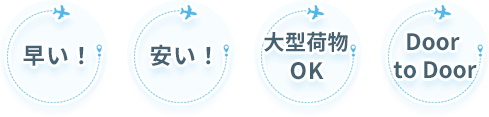 カーゴ便の特徴